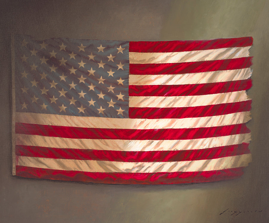 Stars and Stripes in Chiaroscuro