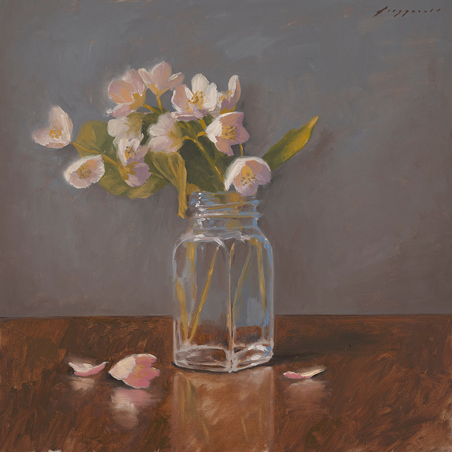 Still Life With White Flowers