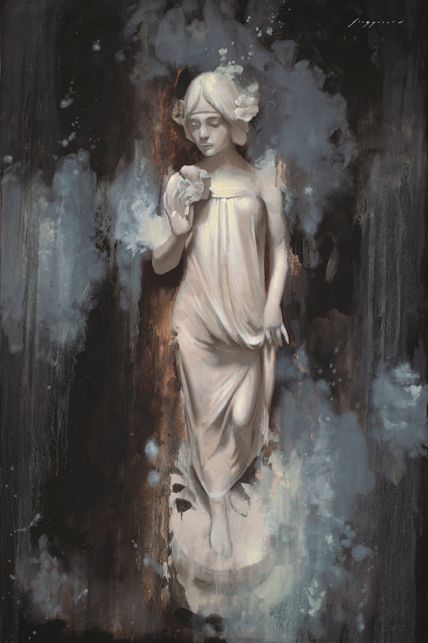 Emerging oil series no. 1, At the nation portrait gallery